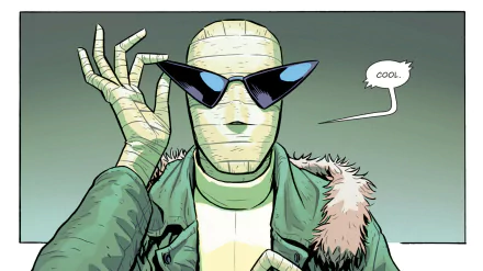 Negative Man Comic Doom Patrol HD Desktop Wallpaper | Background Image