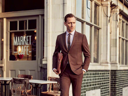 Celebrity Tom Hiddleston HD Desktop Wallpaper | Background Image