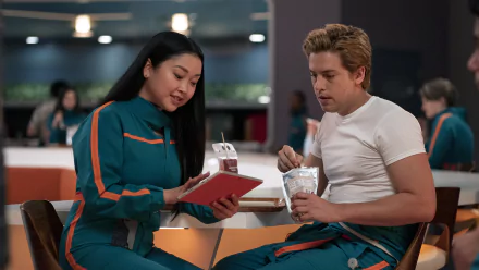 Lana Condor Cole Sprouse movie Moonshot HD Desktop Wallpaper | Background Image