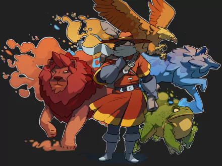 video game Monster Sanctuary HD Desktop Wallpaper | Background Image