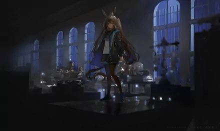 Amiya (Arknights) video game Arknights HD Desktop Wallpaper | Background Image
