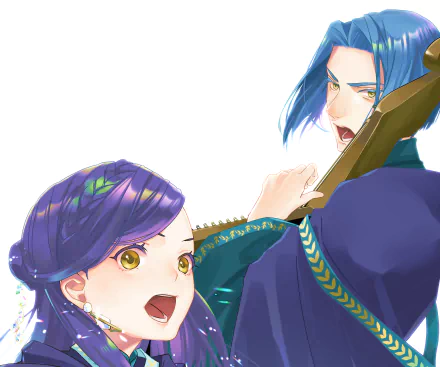 Myne (Ascendance of a Bookworm) Ferdinand (Ascendance of a Bookworm) Anime Ascendance of a Bookworm HD Desktop Wallpaper | Background Image