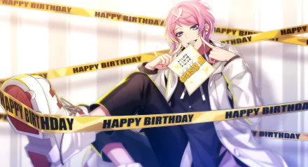 Ramuda Amemura Anime Hypnosis Mic HD Desktop Wallpaper | Background Image