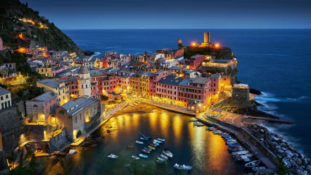 cinque terre Italy man made Vernazza HD Desktop Wallpaper | Background Image
