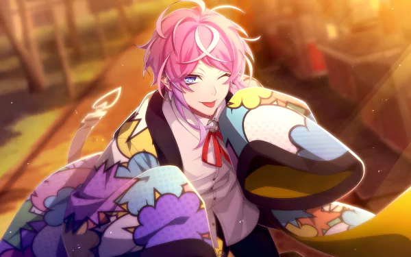 Ramuda Amemura Anime Hypnosis Mic HD Desktop Wallpaper | Background Image