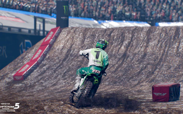video game Monster Energy Supercross - The Official Videogame 5 HD Desktop Wallpaper | Background Image