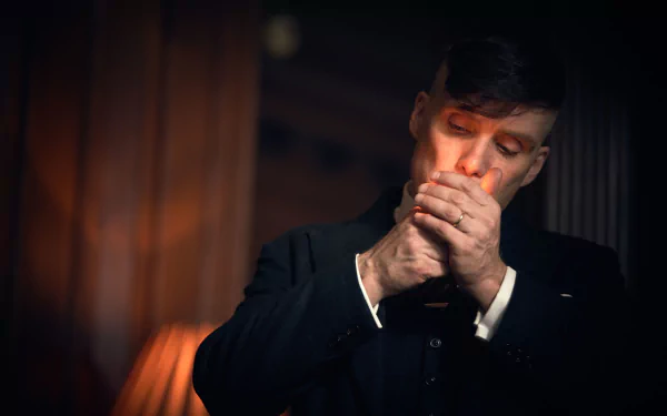 Cillian Murphy Thomas Shelby TV Show Peaky Blinders HD Desktop Wallpaper | Background Image