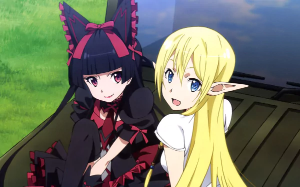 Tuka Luna Marceau Rory Mercury Anime Gate (2015) HD Desktop Wallpaper | Background Image