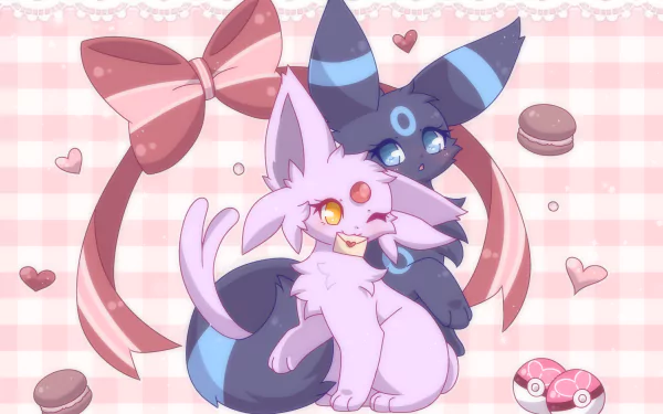 Umbreon (Pokémon) Espeon (Pokémon) Anime Pokemon HD Desktop Wallpaper | Background Image