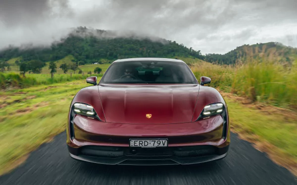vehicle Porsche Taycan HD Desktop Wallpaper | Background Image