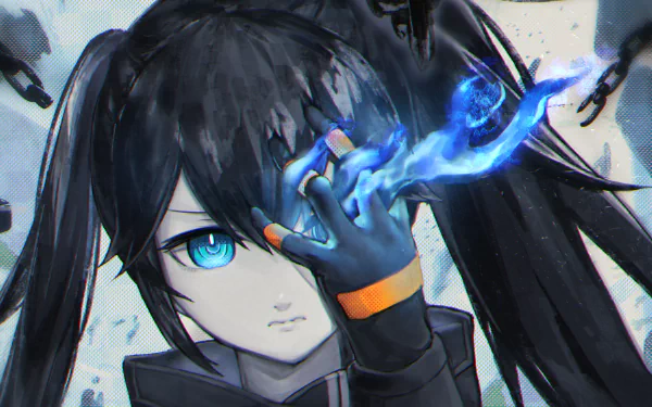 Black Rock Shooter Anime Black ★★ Rock Shooter : Dawn Fall HD Desktop Wallpaper | Background Image