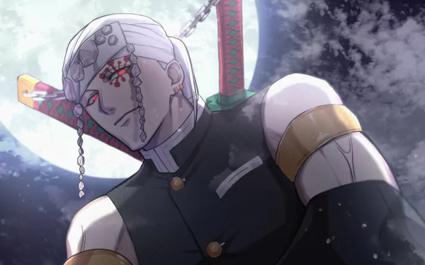 Tengen Uzui Anime Demon Slayer: Kimetsu no Yaiba HD Desktop Wallpaper | Background Image