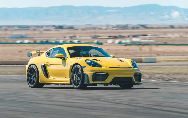 vehicle Porsche 718 Cayman GT4 HD Desktop Wallpaper | Background Image