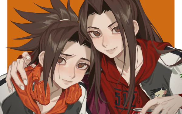 Yoh Asakura Hao Asakura Anime Shaman King HD Desktop Wallpaper | Background Image
