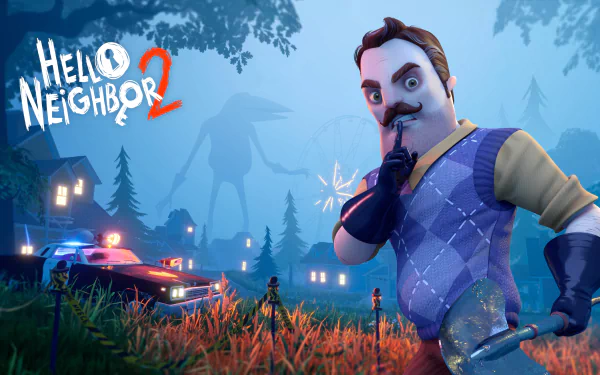video game Hello Neighbor 2 HD Desktop Wallpaper | Background Image
