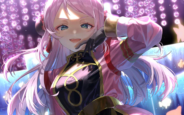 Lanzhu Zhong Anime Love Live! School Idol Festival ALL STARS HD Desktop Wallpaper | Background Image