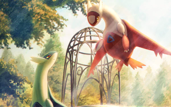 Latias (Pokémon) Latios (Pokémon) Anime Pokemon HD Desktop Wallpaper | Background Image