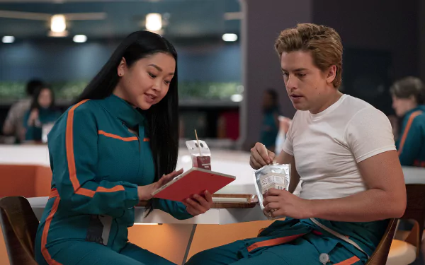 Lana Condor Cole Sprouse movie Moonshot HD Desktop Wallpaper | Background Image