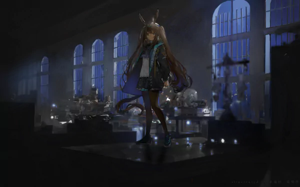 Amiya (Arknights) video game Arknights HD Desktop Wallpaper | Background Image