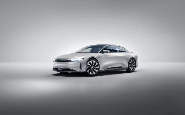 vehicle Lucid Air Grand Touring HD Desktop Wallpaper | Background Image