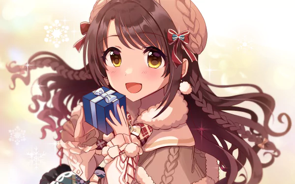 Uzuki Shimamura Anime The iDOLM@STER Cinderella Girls HD Desktop Wallpaper | Background Image