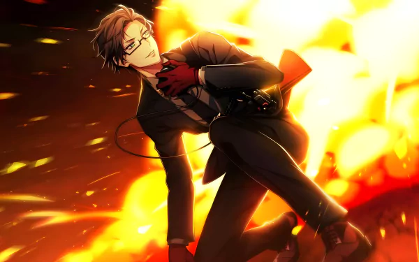 Jyuto Iruma Anime Hypnosis Mic HD Desktop Wallpaper | Background Image