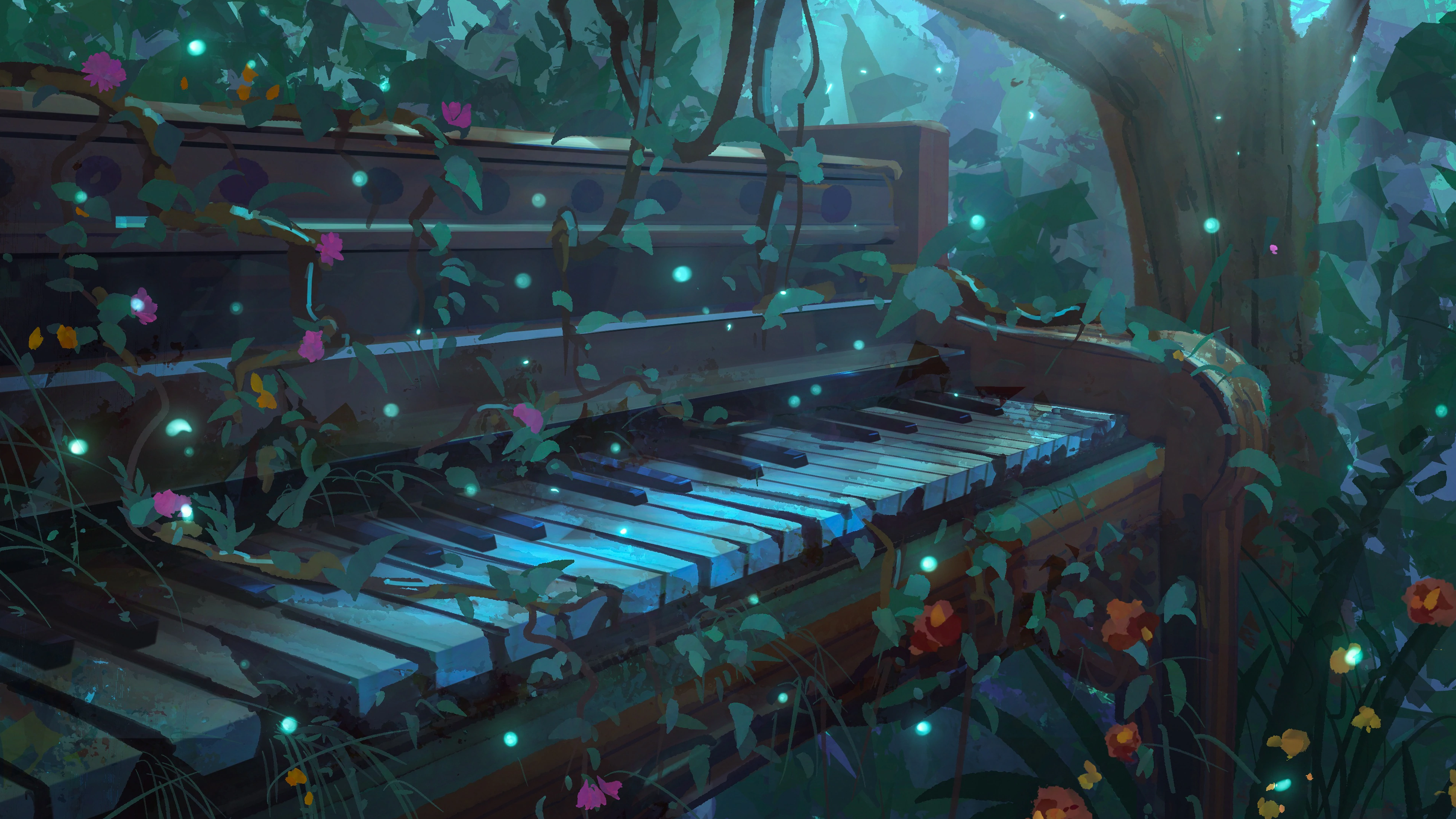 piano music wallpaper widescreen