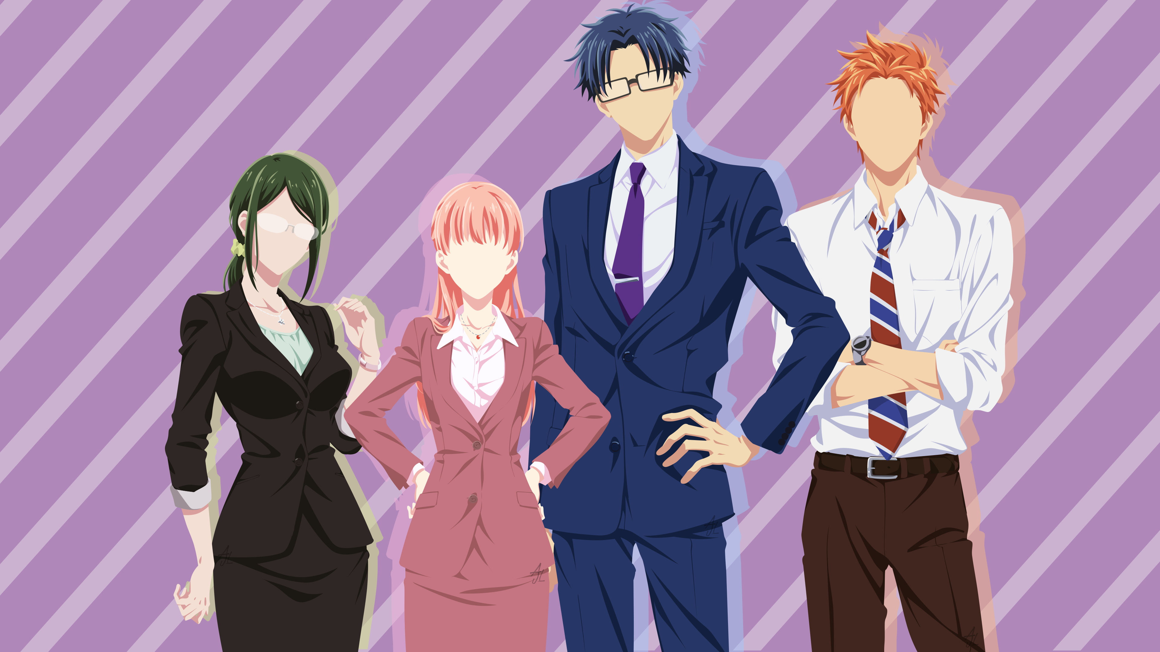 HD wallpaper: Anime, Wotaku ni Koi wa Muzukashii, Hanako Koyanagi, Hirotaka  Nifuji