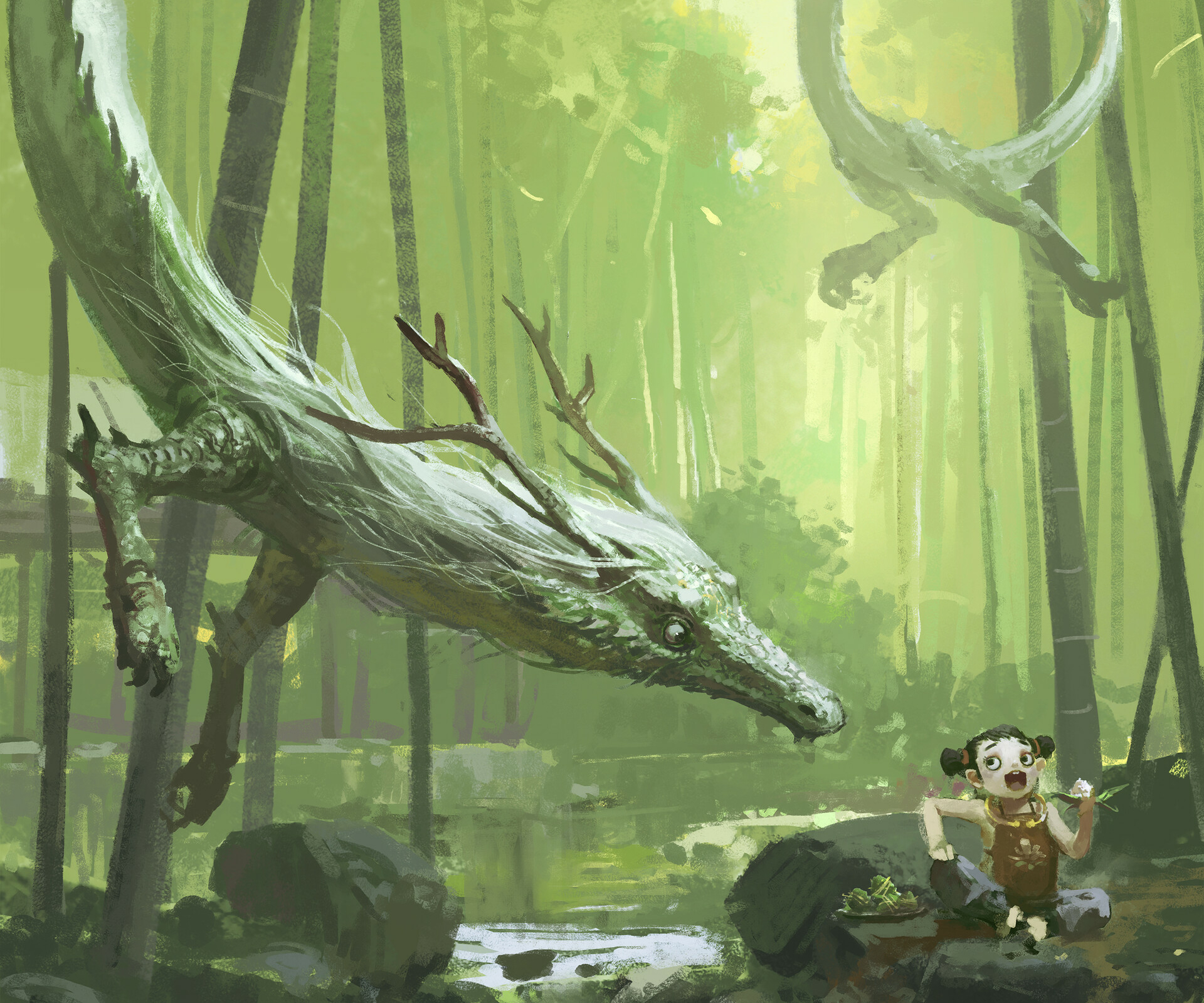 Fantasy Chinese Dragon HD Wallpaper | Background Image