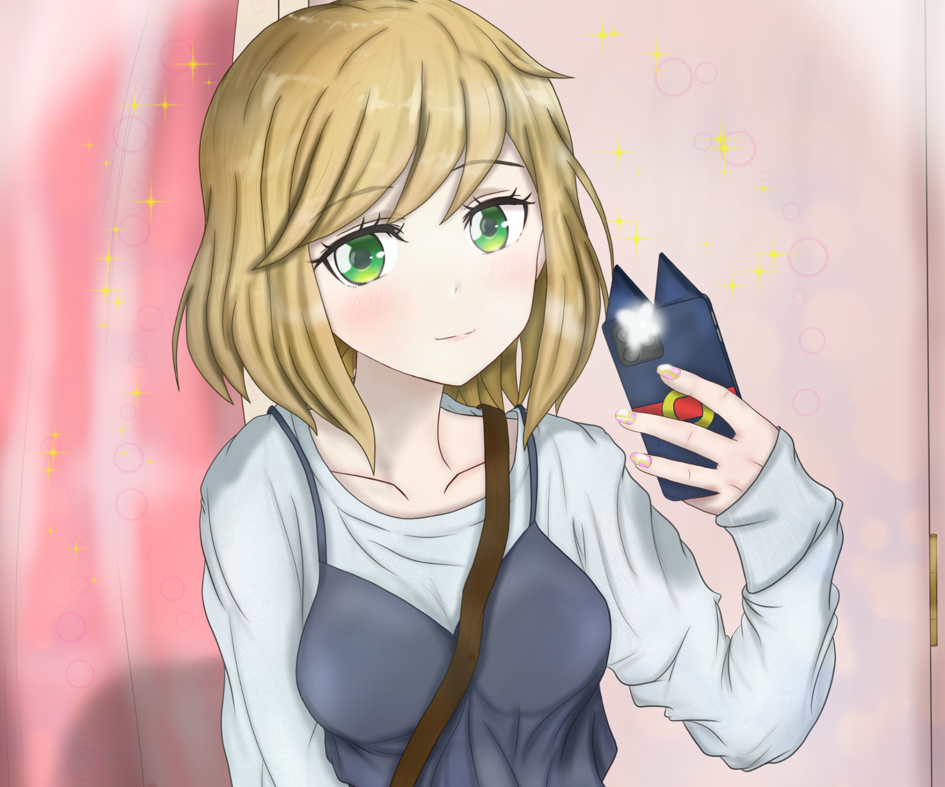 Download Desumi Magahara Anime Love After World Domination HD Wallpaper by 心優リンデル