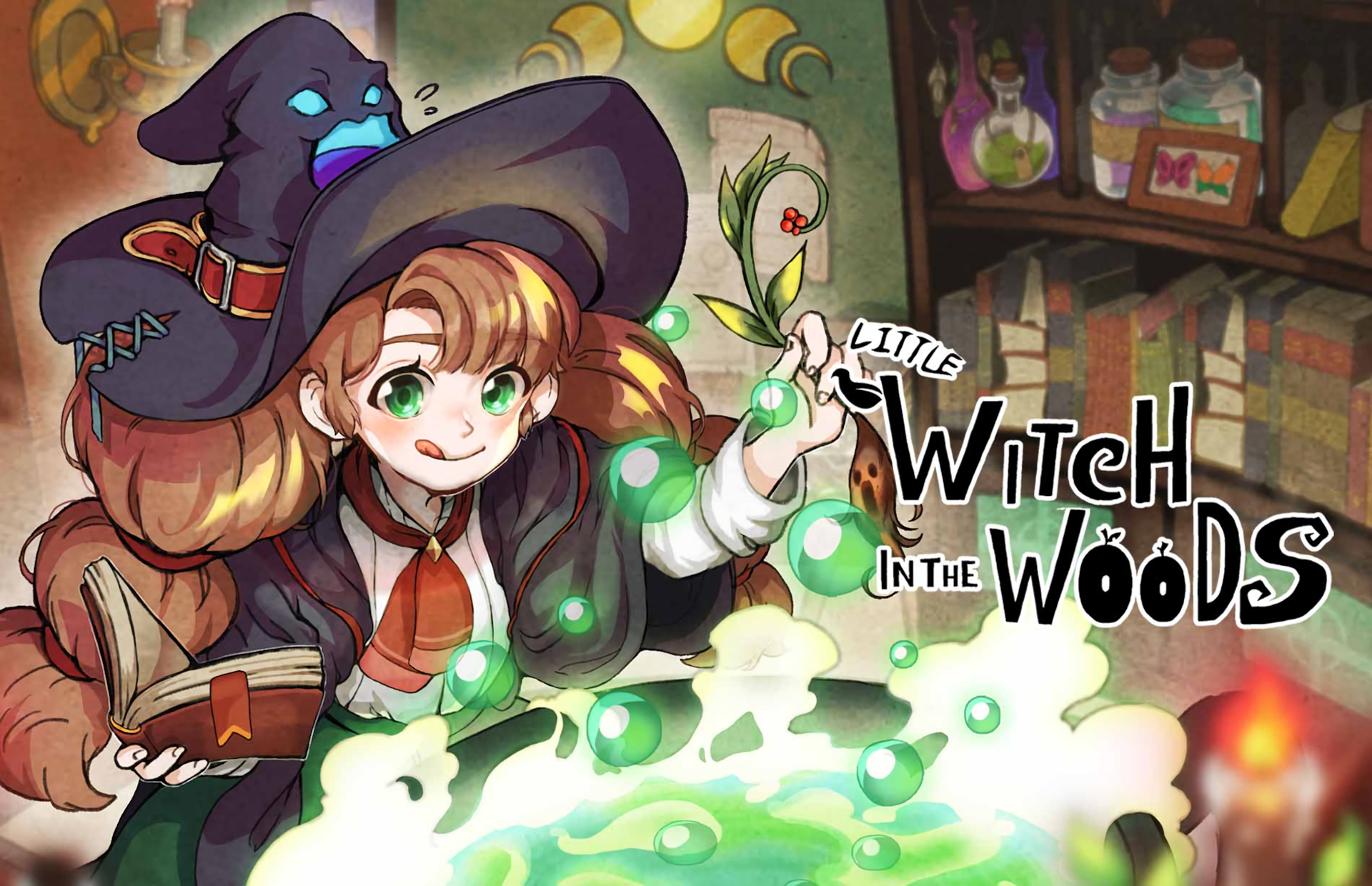 Download Video Game Little Witch In The Woods HD Wallpaper