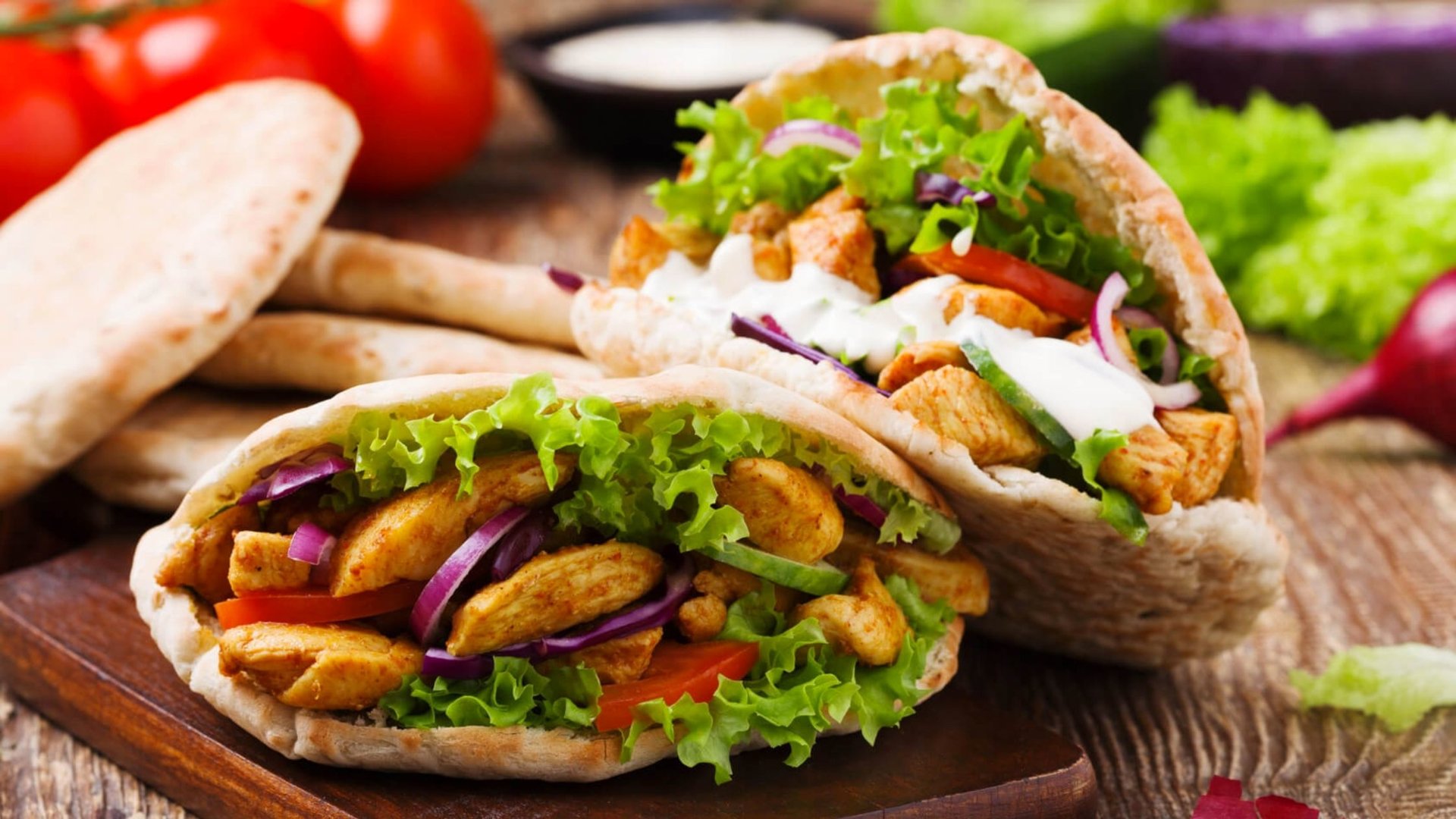 Download Food Doner Kebab HD Wallpaper