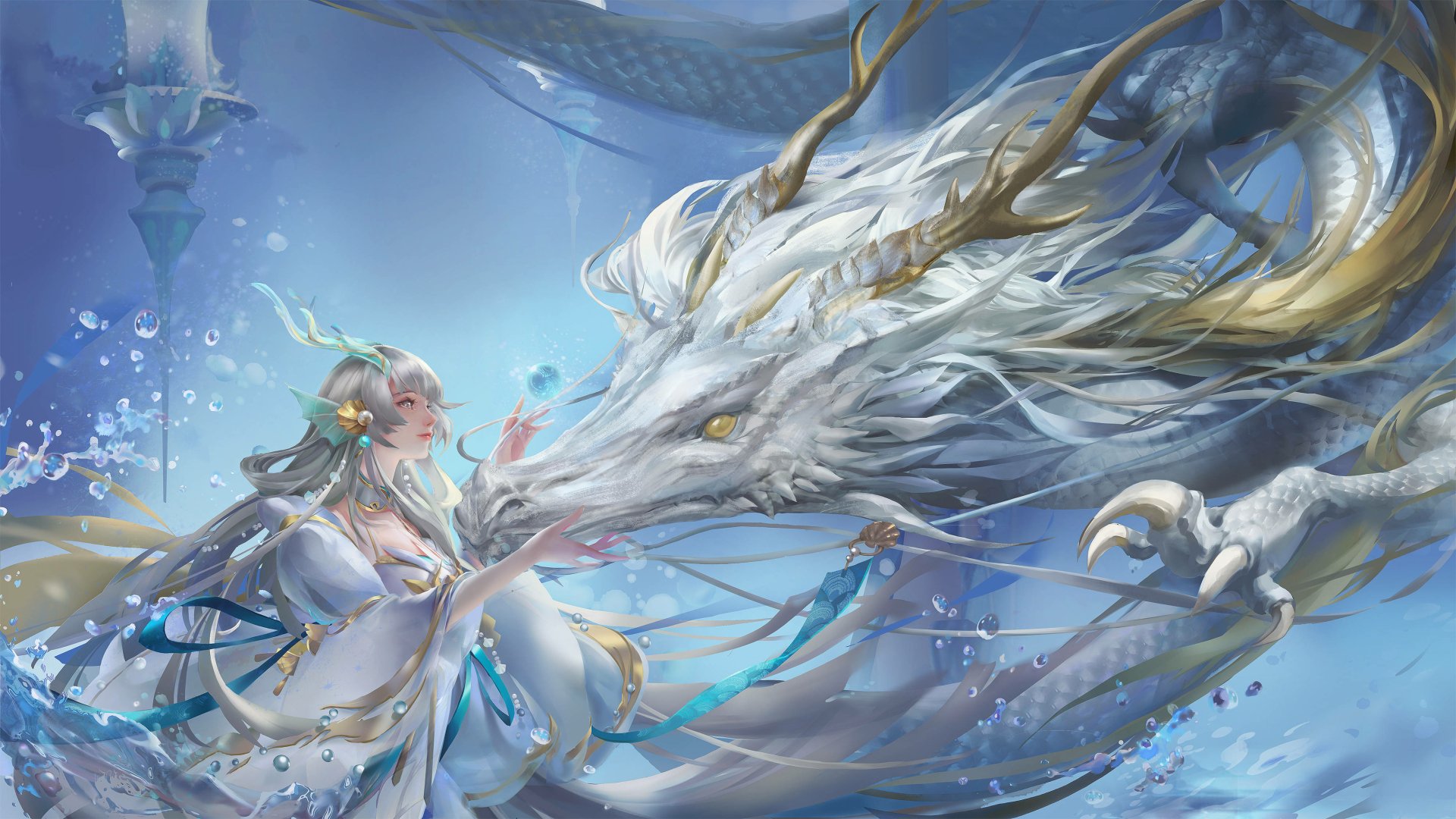 Download Chinese Dragon Video Game Honor Of Kings 4k Ultra HD Wallpaper