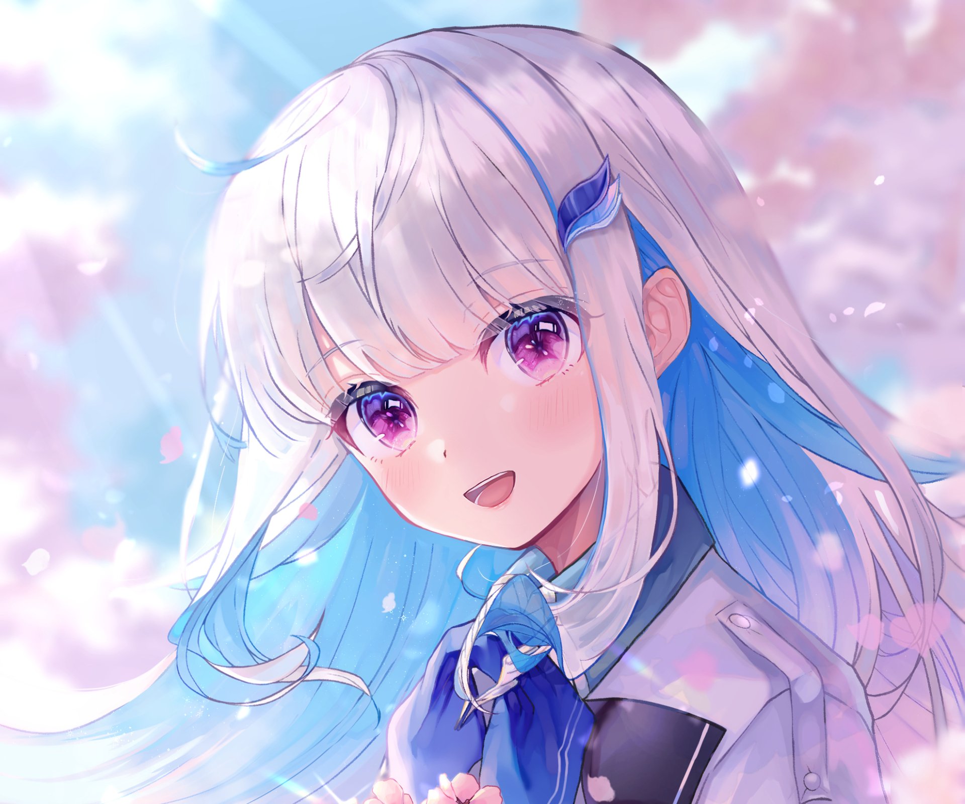 Download Nijisanji Lize Helesta Anime Virtual Youtuber HD Wallpaper