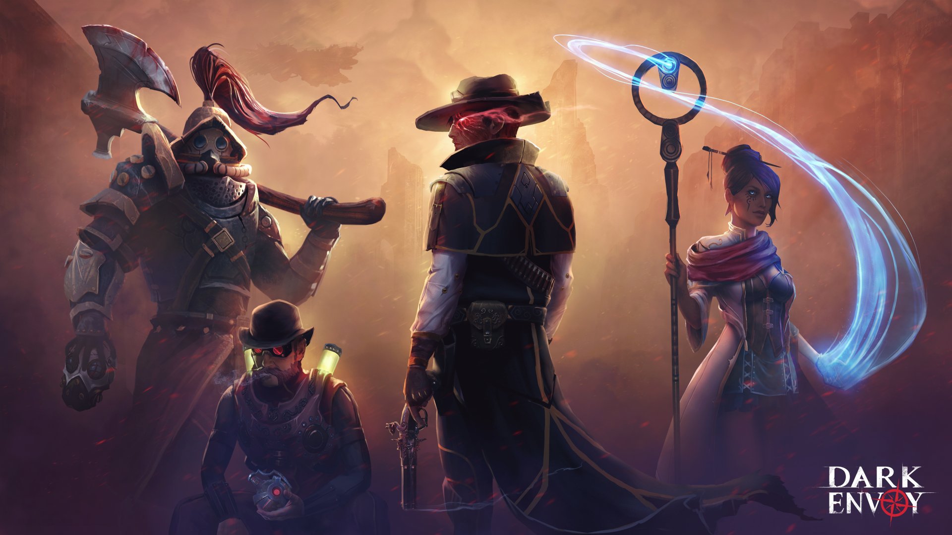 Download Video Game Dark Envoy 4k Ultra HD Wallpaper