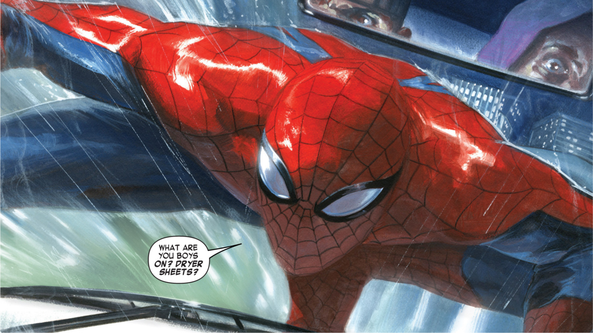 Download Peter Parker Comic Spider Man HD Wallpaper | 1989x1119 ...