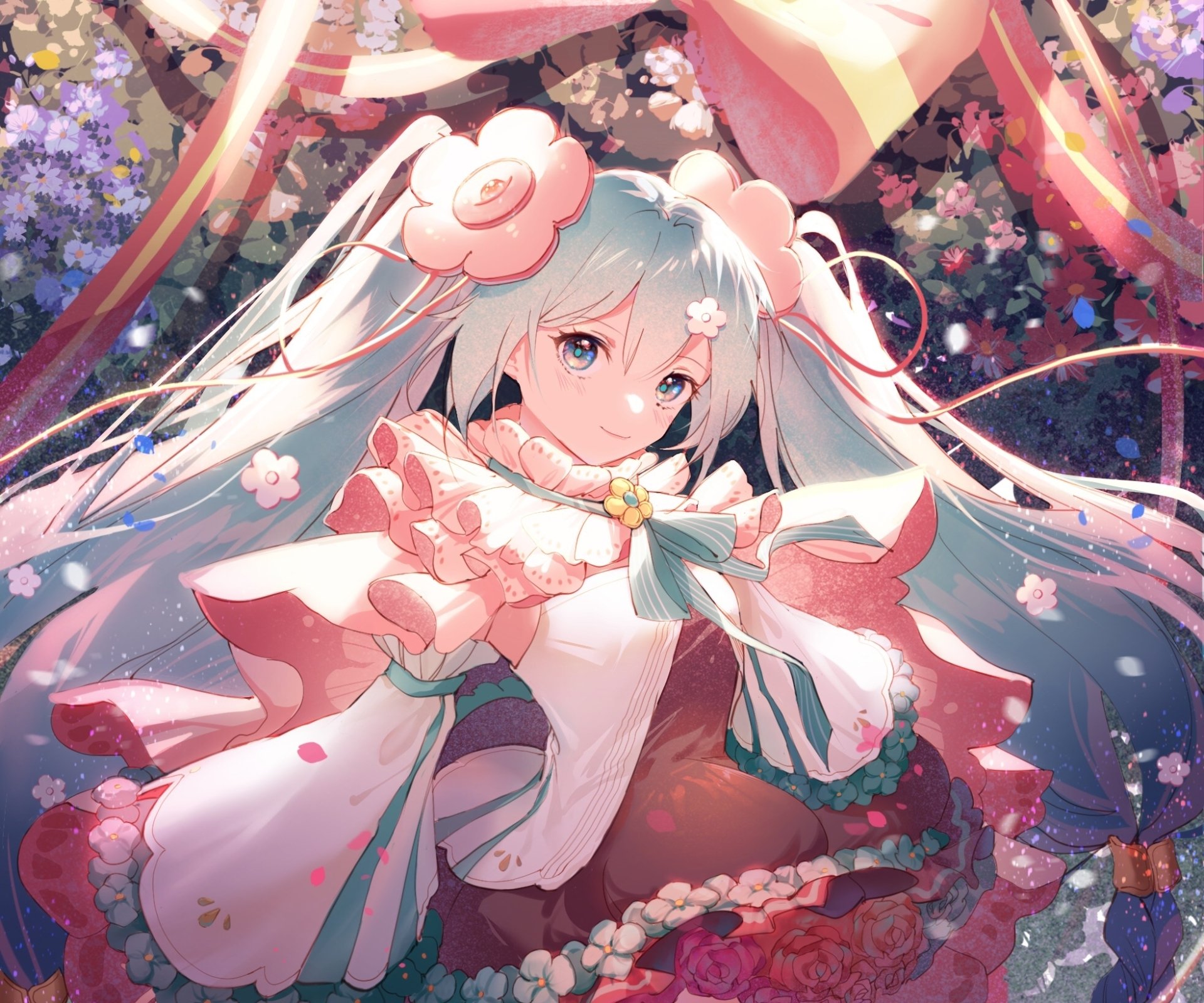 Download Hatsune Miku Anime Vocaloid HD Wallpaper