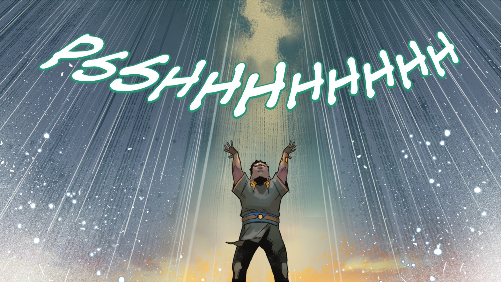 Download Comic Black Lightning HD Wallpaper