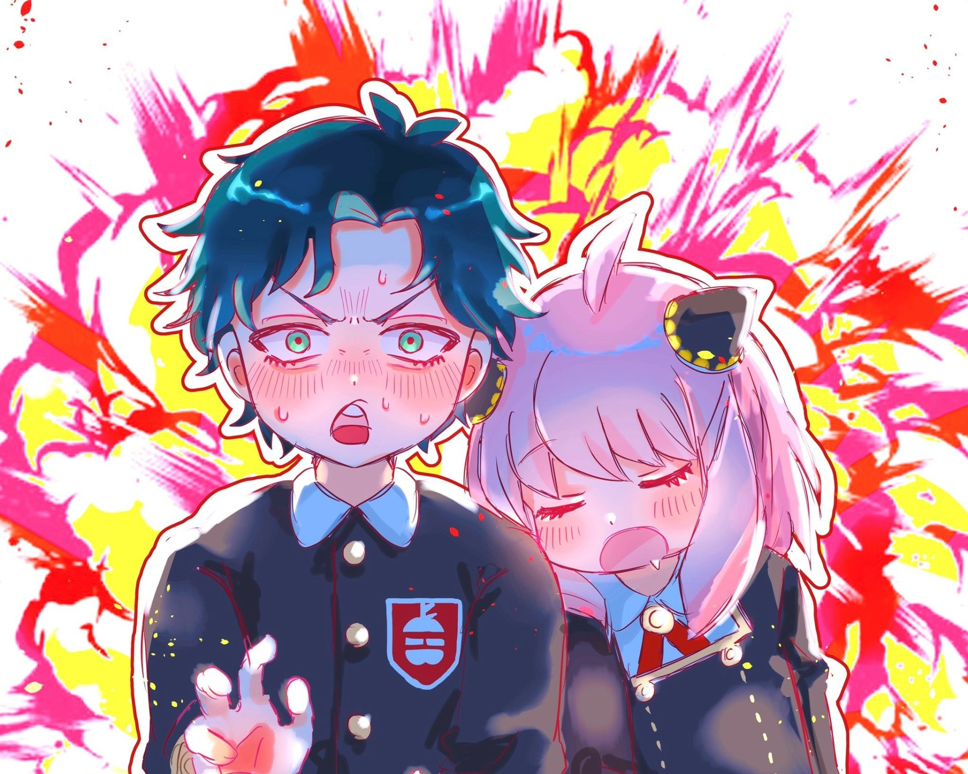 Download Damian Desmond Anya Forger Anime Spy X Family HD Wallpaper by TMK