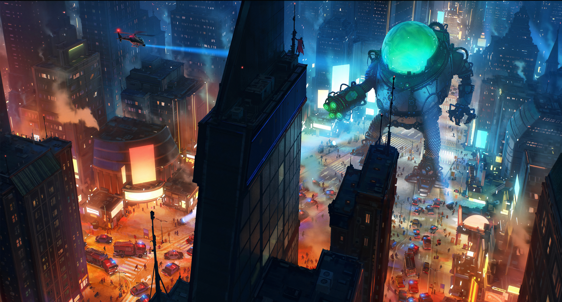 Download Sci Fi Robot HD Wallpaper