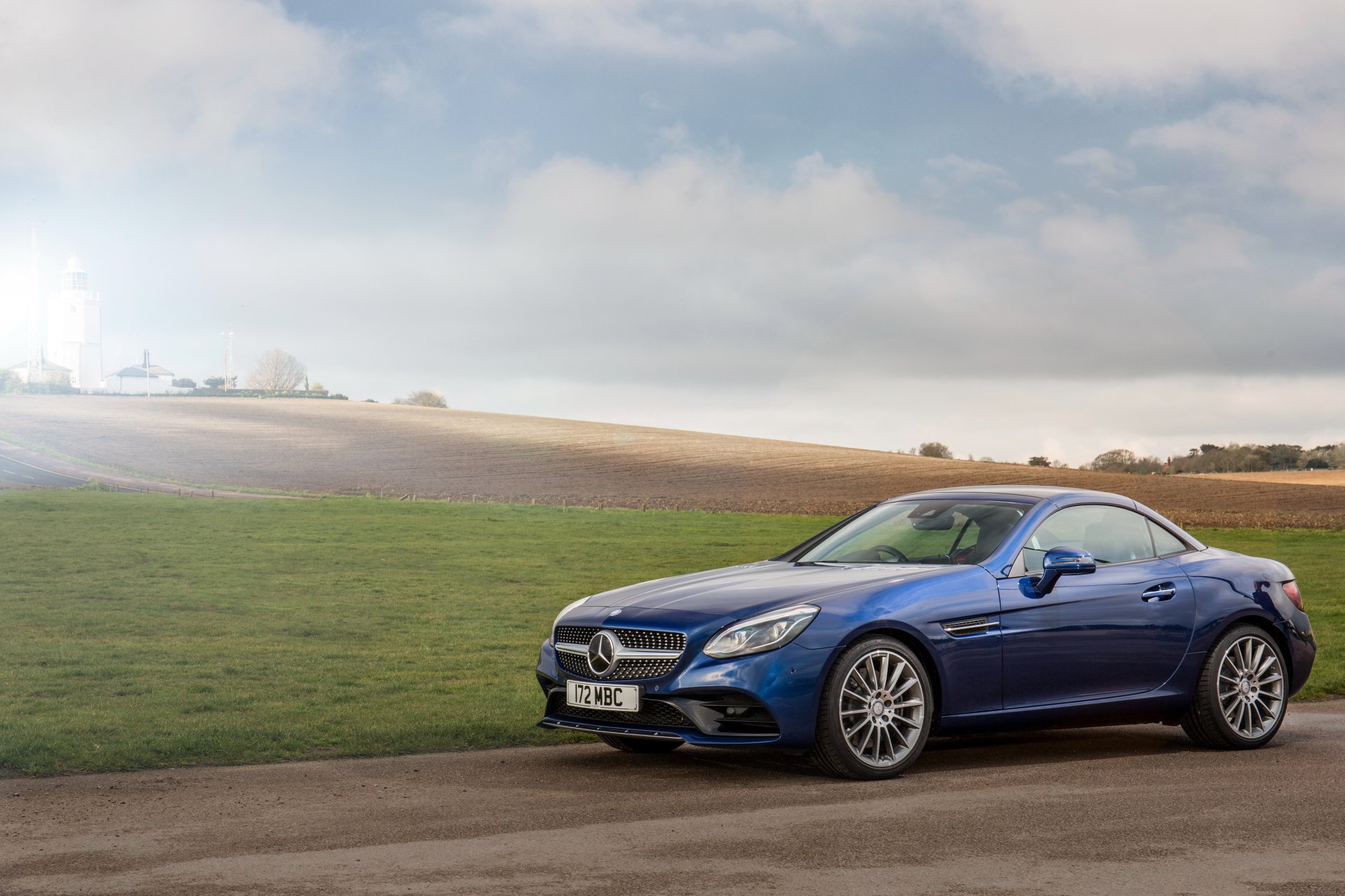 Download Vehicle Mercedes-Benz SLC-Class 4k Ultra HD Wallpaper