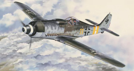 luftwaffe military Focke-Wulf Fw 190 HD Desktop Wallpaper | Background Image