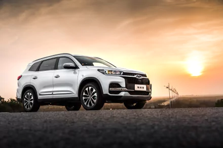 vehicle Chery Tiggo 8 HD Desktop Wallpaper | Background Image