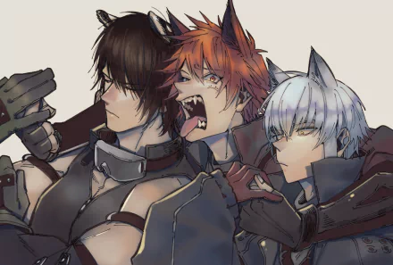 Aosta (Arknights) Broca (Arknights) Chiave (Arknights) video game Arknights HD Desktop Wallpaper | Background Image