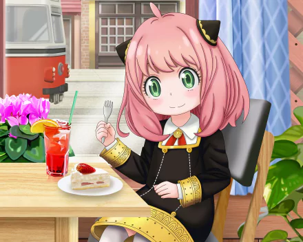 Anya Forger Anime Spy x Family HD Desktop Wallpaper | Background Image