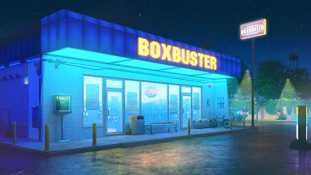 Anime shop HD Desktop Wallpaper | Background Image