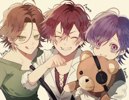 Laito Sakamaki Kanato Sakamaki Ayato Sakamaki Anime Diabolik Lovers HD Desktop Wallpaper | Background Image