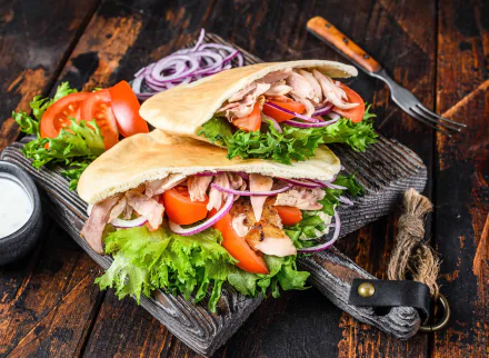 food Doner kebab HD Desktop Wallpaper | Background Image