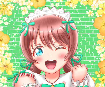 Emma Verde Anime Love Live! Nijigasaki High School Idol Club HD Desktop Wallpaper | Background Image