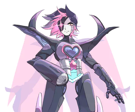Mettaton Neo (Undertale) video game Undertale HD Desktop Wallpaper | Background Image